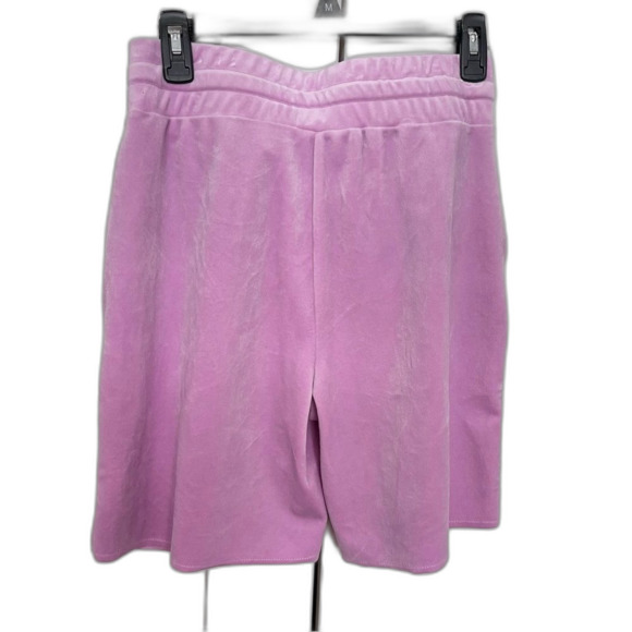 Juicy couture velour Bermuda shorts light pink size small - Picture 2 of 4